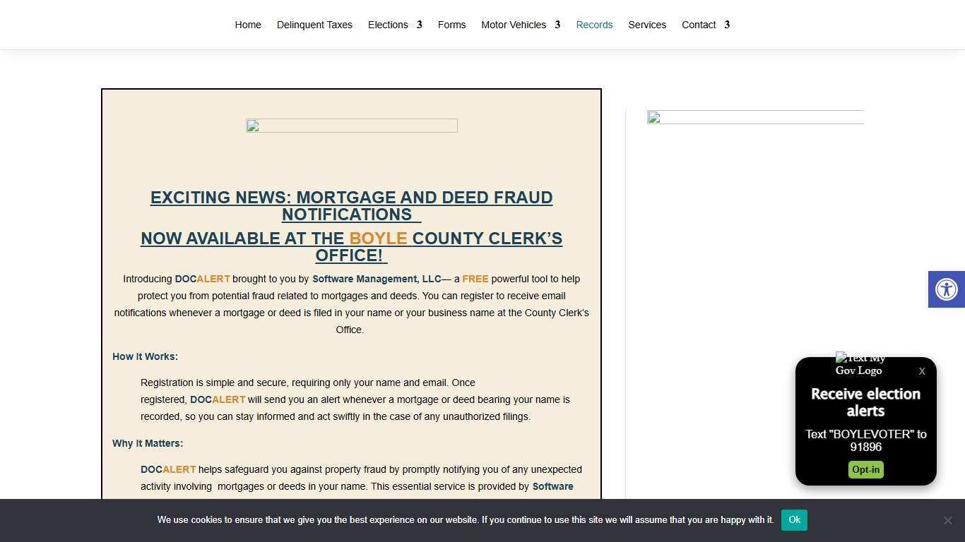 Records - Boyle County Clerk